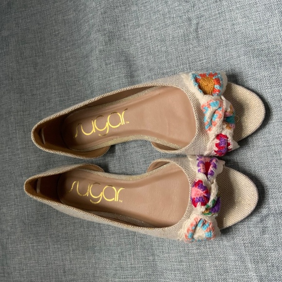 Sugar Brand, Crochet Slip On Shoe Size 10 Regular Fit - Picture 4 of 5